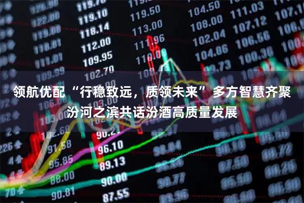 领航优配 “行稳致远，质领未来” 多方智慧齐聚汾河之滨共话汾酒高质量发展