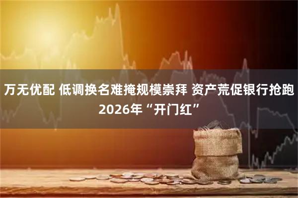 万无优配 低调换名难掩规模崇拜 资产荒促银行抢跑2026年“开门红”