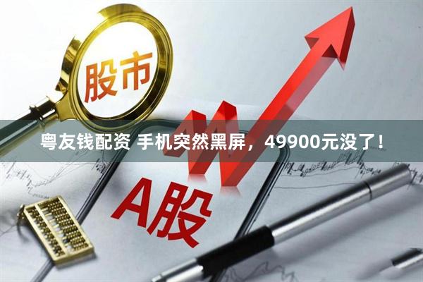 粤友钱配资 手机突然黑屏，49900元没了！