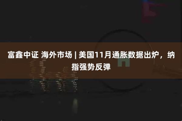 富鑫中证 海外市场 | 美国11月通胀数据出炉，纳指强势反弹