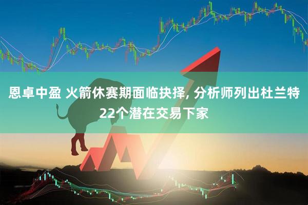 恩卓中盈 火箭休赛期面临抉择, 分析师列出杜兰特22个潜在交易下家