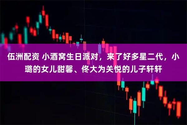 伍洲配资 小酒窝生日派对，来了好多星二代，小璐的女儿甜馨、佟大为关悦的儿子轩轩